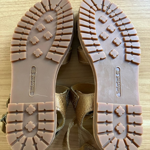 Timberland Tan Leather Sandals - Picture 8 of 8